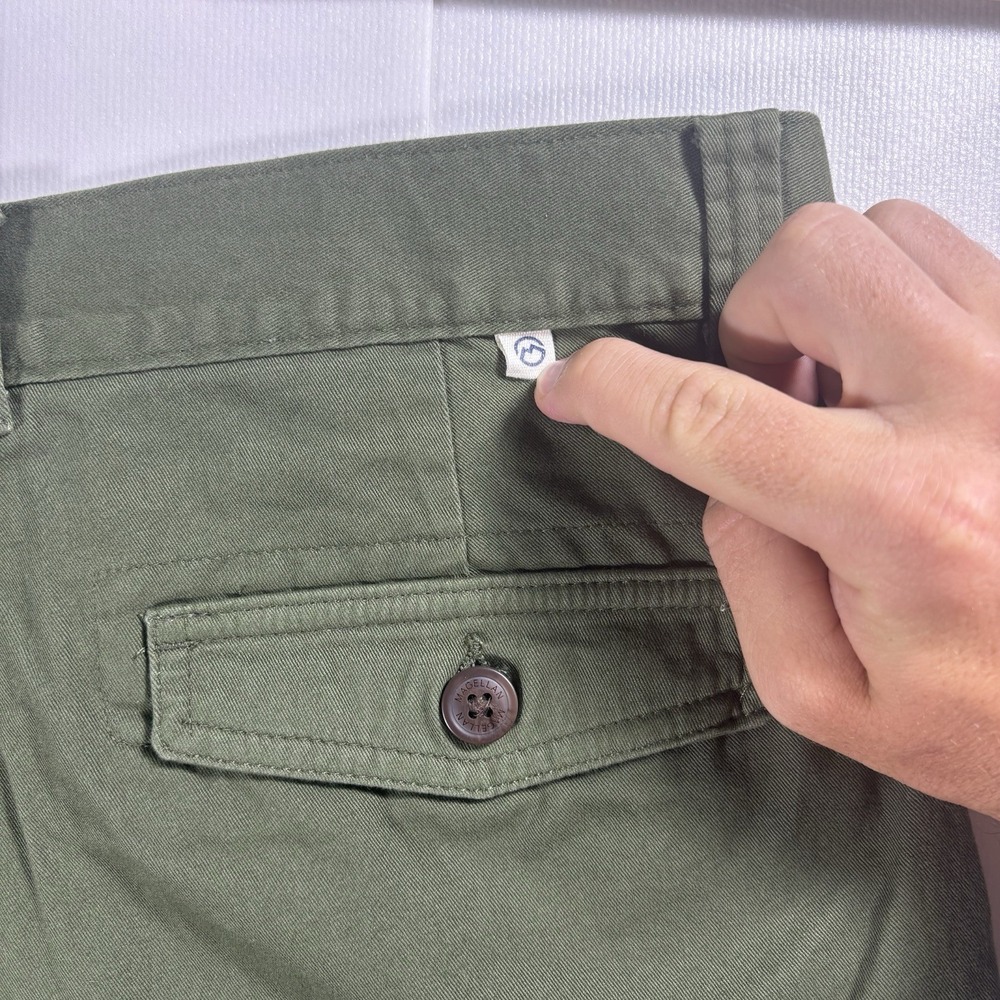 Magellan Outdoors Men's Shorts Size 40 Olive Green Cotton Hiking Outdoor Casual - Picture 5 of 6